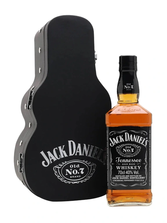 Jack Daniels Guitar Case 70cl