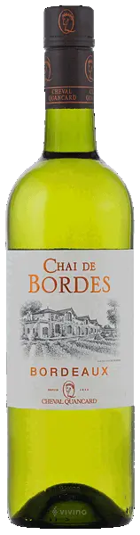 Cheval Quancard Chai de Bordes Blanc Bordeaux 2018 AOC