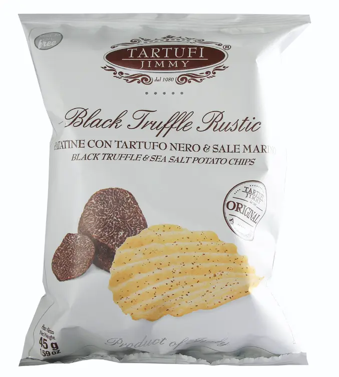 Jimmy Tartufi Black Truffle and Sea Salt Chips 90g