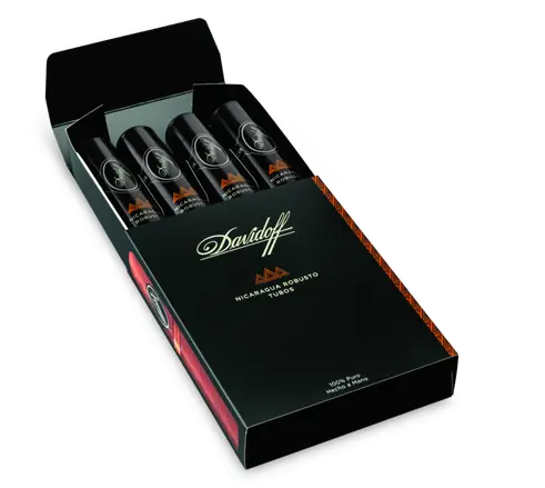 Davidoff Nicaragua Robusto Tubos Box of 4s
