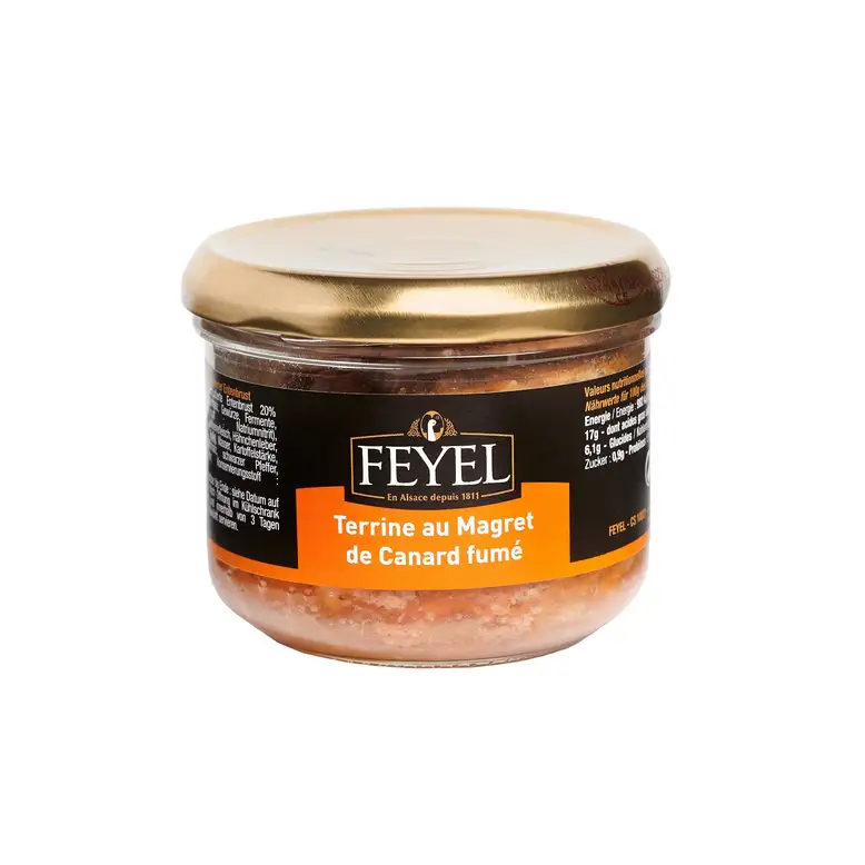 FEYEL Terine De Marget de Canard Fume 180g