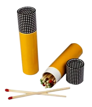 Cigar Matches in Tube