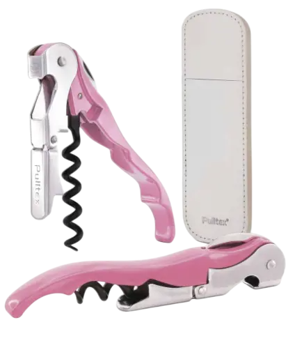 Pulltex Supp Pink Corkscrew