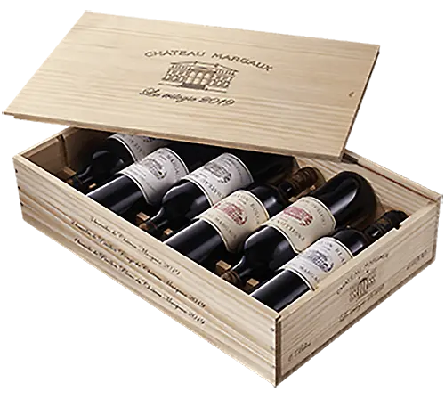 Chateau Margaux La trilogie 2019 75cl x 6 wooden box