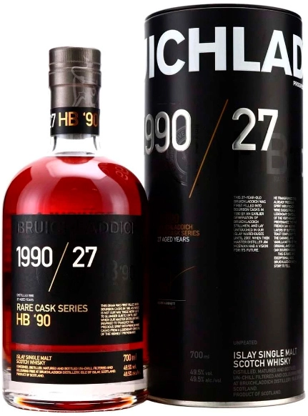 Bruichladdich Rare Cask Series HB'90 27 YO