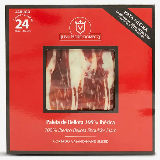 Juan Pedro Domecq Paleta de Bellota 100% Iberico Mano Platter 80g