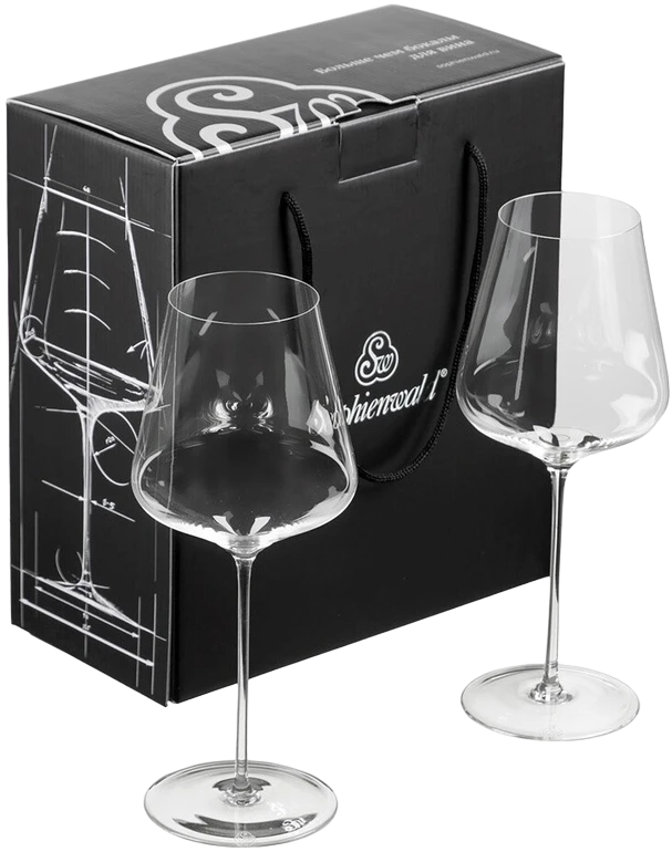 Sophienwald Grand Cru Bordeaux Glass Set of 2 Handmade