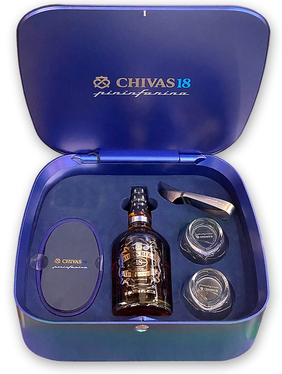 Chivas Regal 18 Year Old Pininfarina Chapter 2 Ice Drop Gift Pack 70cl