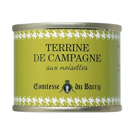 Comtesse Du Barry Country Terrine with Hazelnuts 70gr