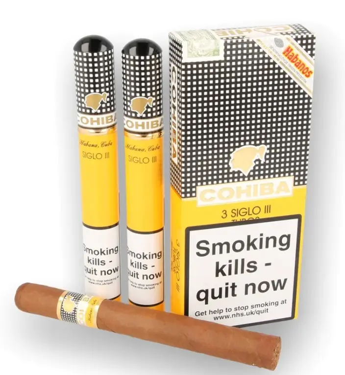 Cohiba Siglo VI Tubos Box of 3