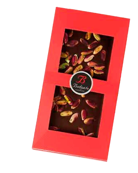Bodrato Pistachio Milk Chocolate 110g