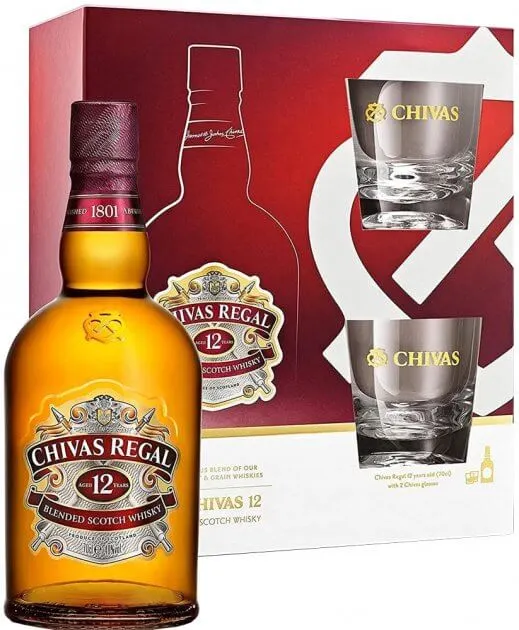 Chivas Regal 12 with 2 Glass 2022 Release