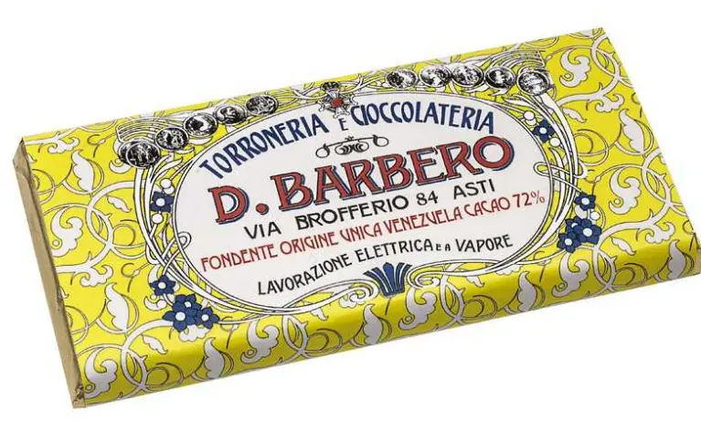 Barbero Dark Milk Chocolate Venezuela 72% 80gr