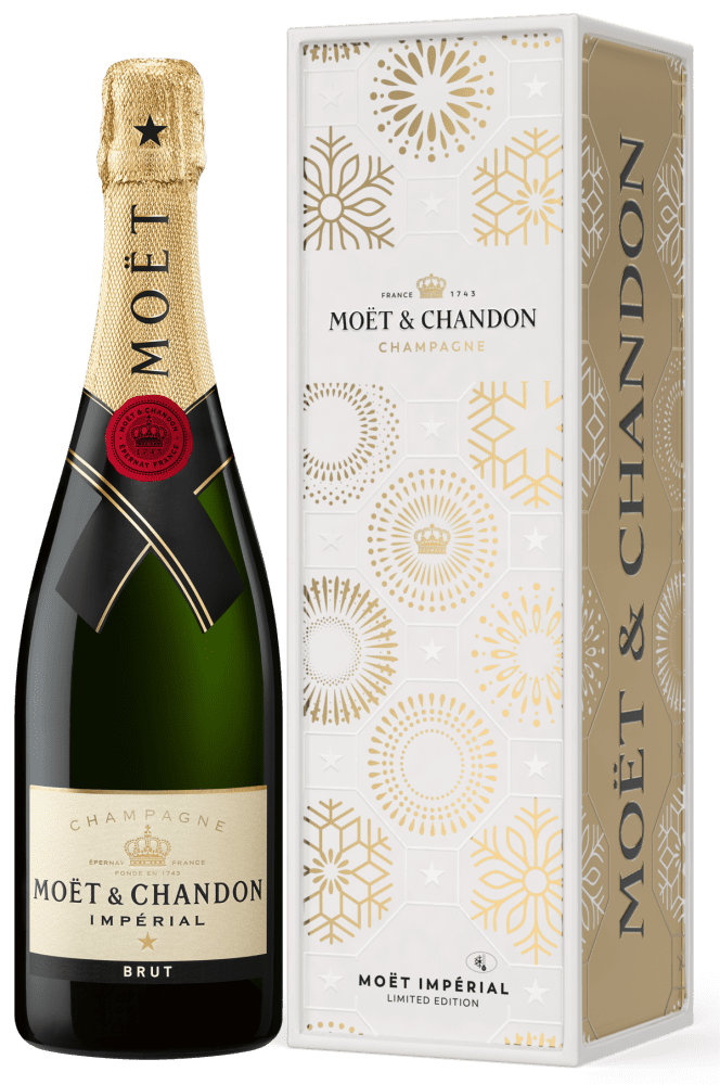 Moet Chandon Imperial Brut with Metal Gift Box