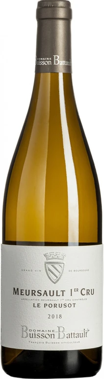 Domaine Buisson Battault Meursault Le Porusot Premier Cru 2018