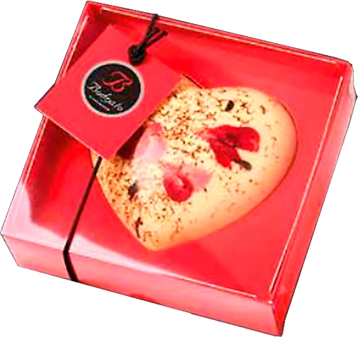 Bodrato Chocolate Heart Petali Bianco 80gr