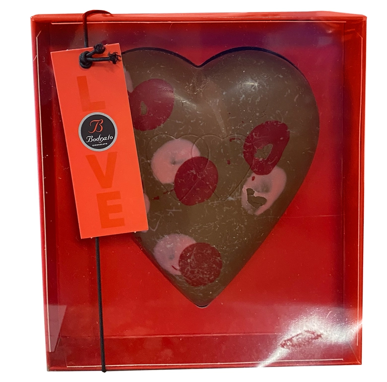 Bodrato Chocolate Heart Petali Latte 200gr