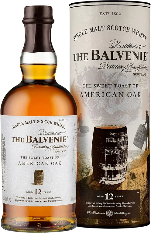 The Balvenie 'The Sweet Toast of American Oak" 12 Y.O 70cl