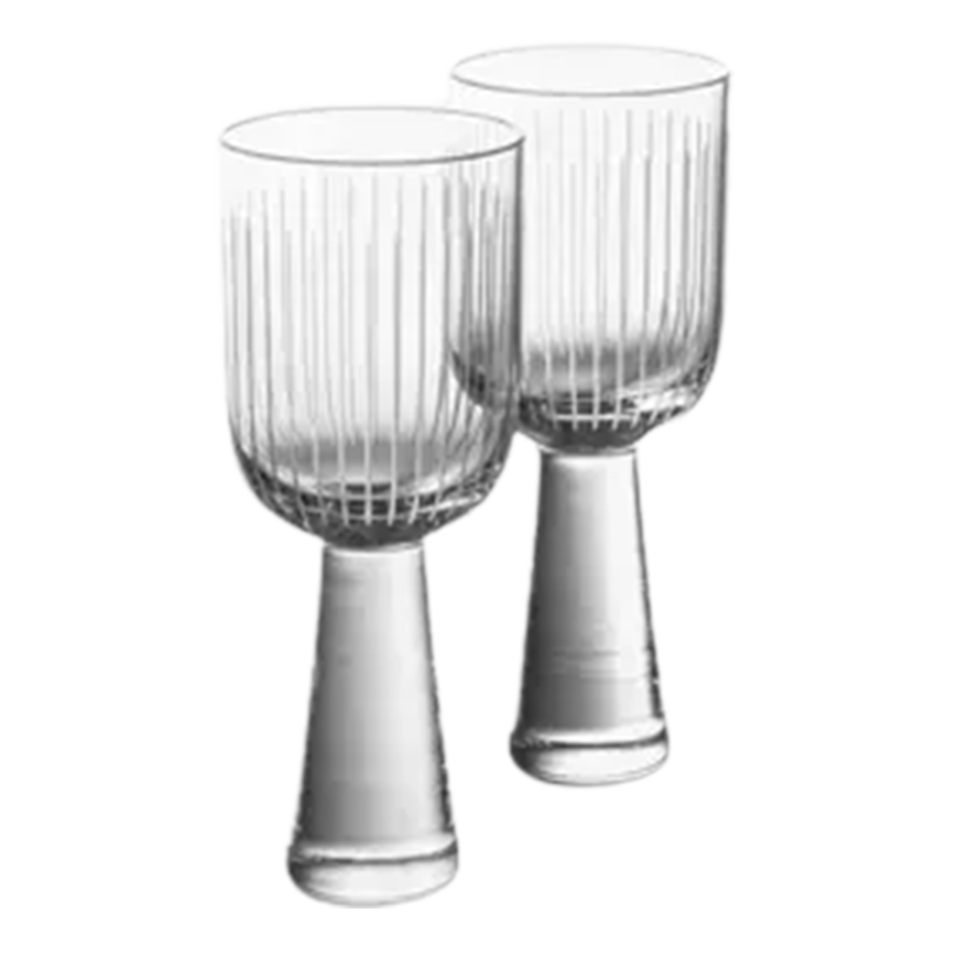 Lasvit Otto White Wine Glasses Set of 2