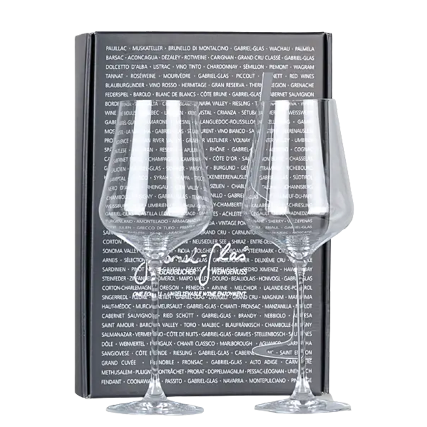 Gabriel Glas Set of 2 Glasses Gift Box