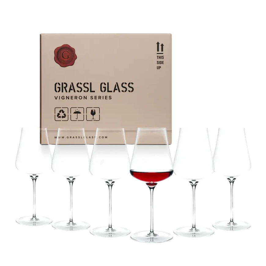 Grassl Glass Vigneron Series Liberte Set of 6