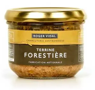 Roger Vidal Terrine Forestiere Artisanale aux Bolets 180g