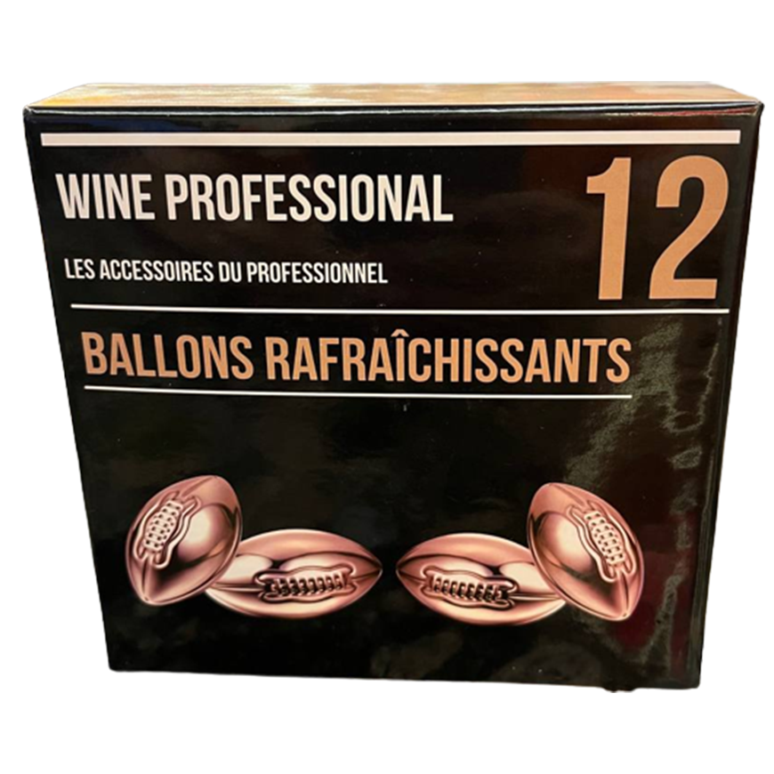 ClassWine 4 Rugby Balls Whiskey Stones