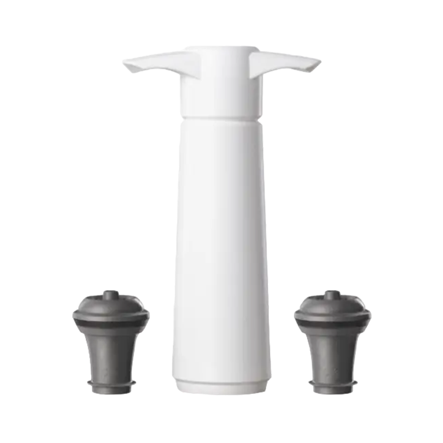 ClassWine Vacuum Pump White with 2 Caps