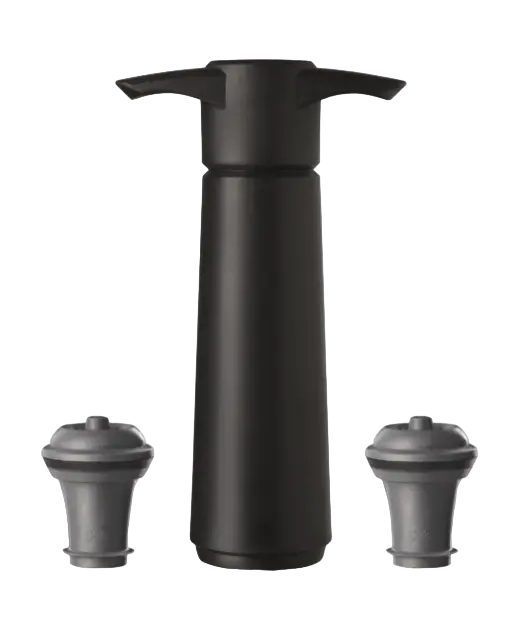 ClassWine Vacuum Pump Black with 2 Caps