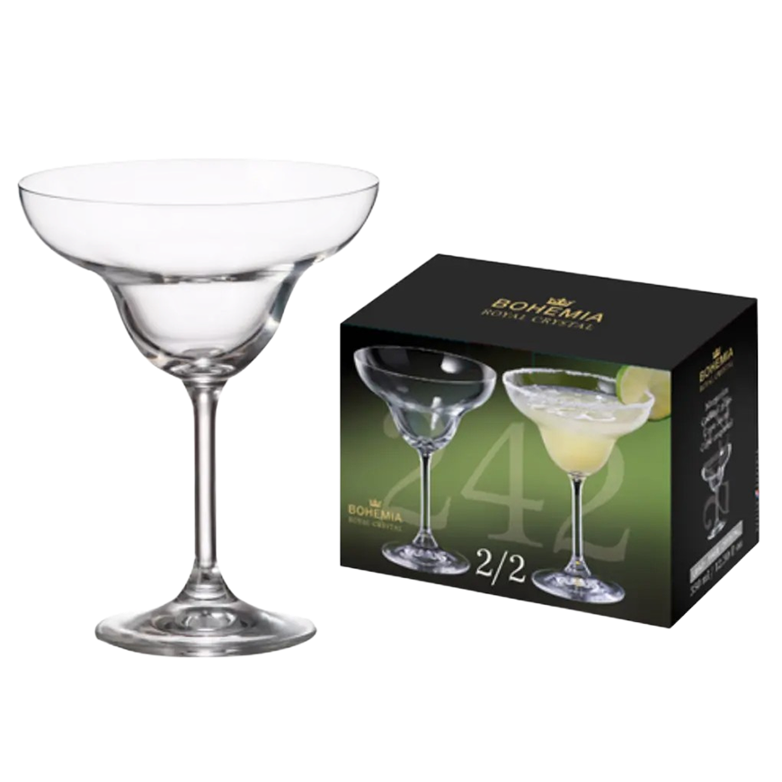 ClassWine Crystal Bohemia Box of 2 Margherita Glasses 35cl 2 for 2