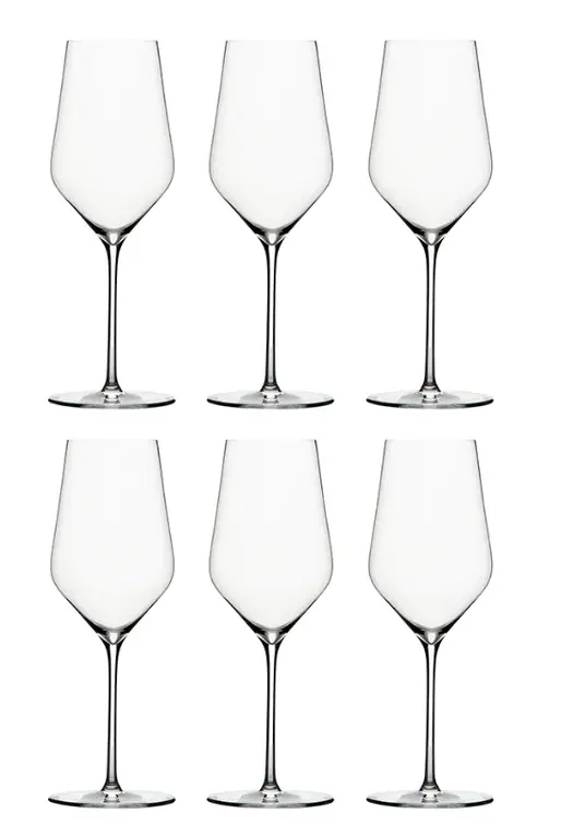 Zalto White wine Glasses Set of 6