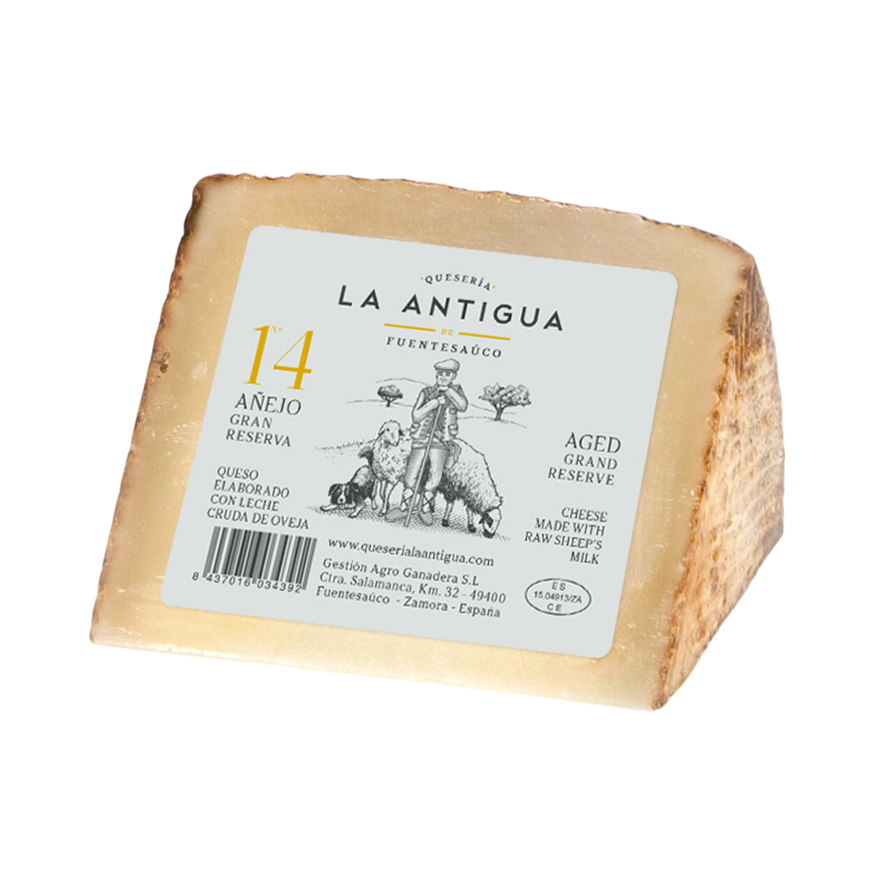 La Antigua 14 Aged Sheep Milk Cheese 250g