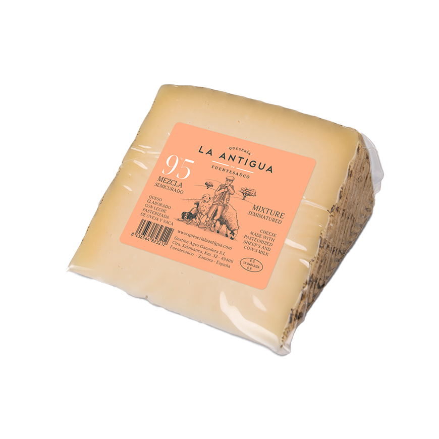 La Antigua 95 Vaqueja Mixed Milk Cheese 250g