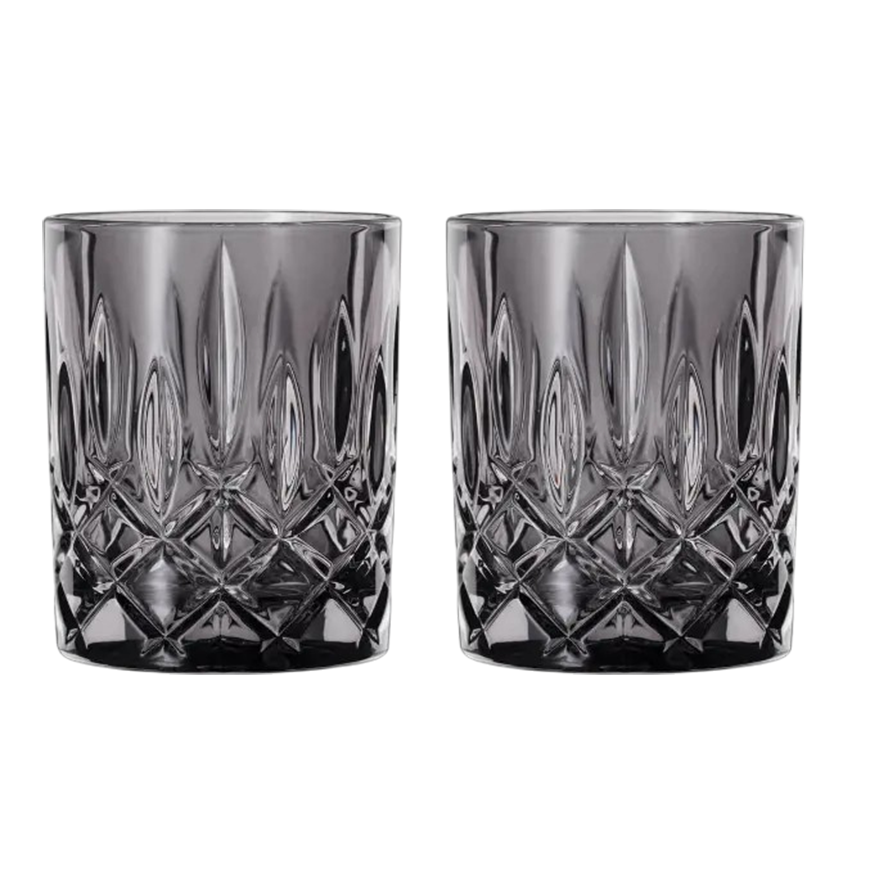 Nachtmann Noblesse Whisky Tumbler - Smoke Set of 2