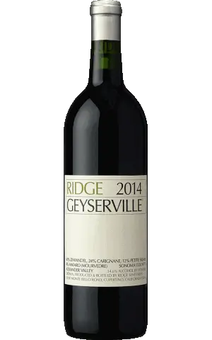 Ridge Geyserville 2012