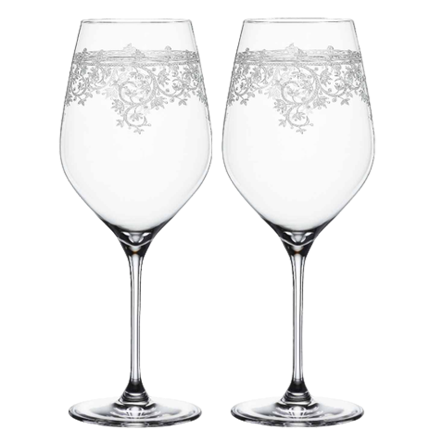 Spiegelau Arabesque Bordeaux Glass Set of 2