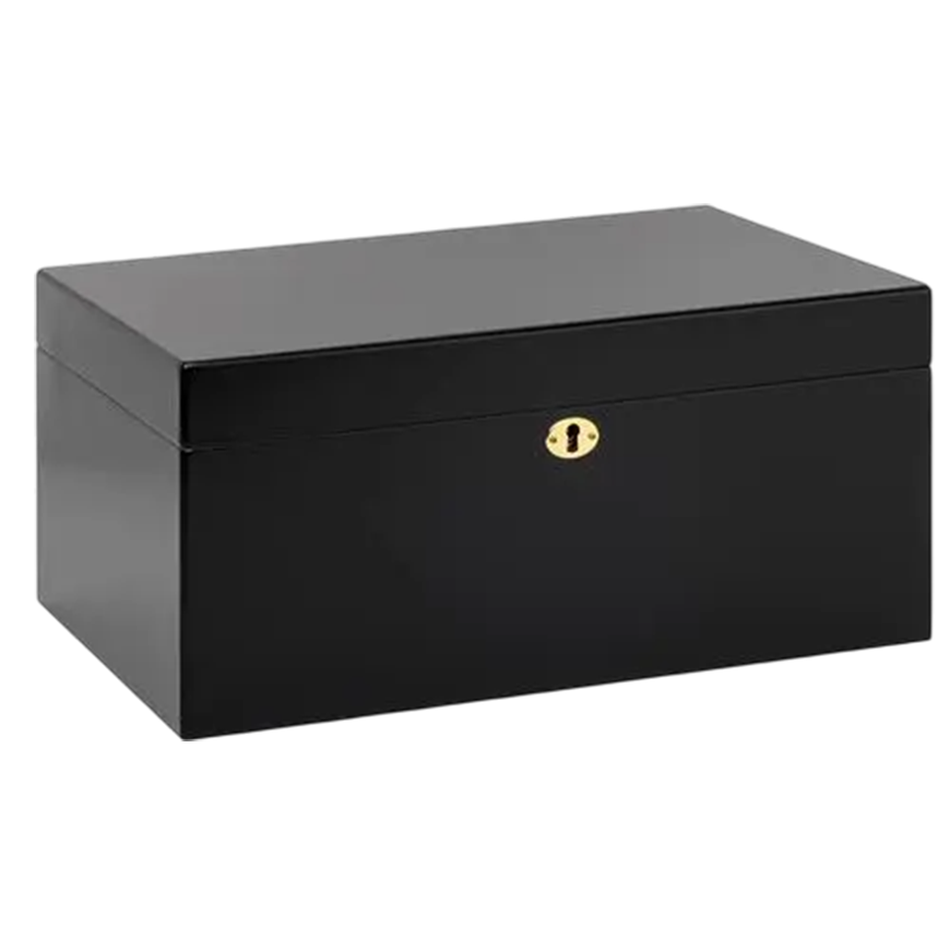 Humidor Milano2 100ct BLK