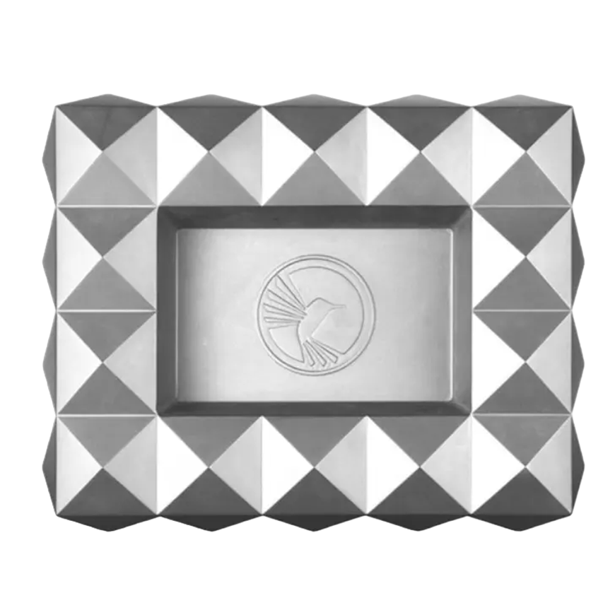 Colibri Quasar Matte Silver Ashtray