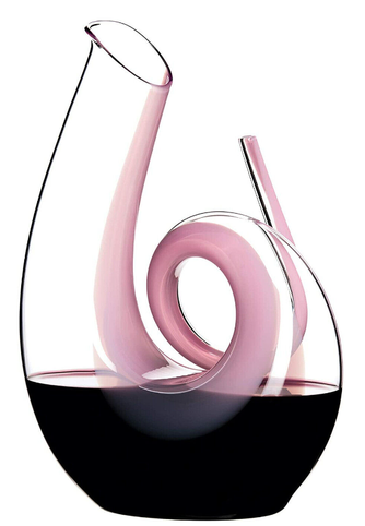 Riedel Curly Decanter - Pink