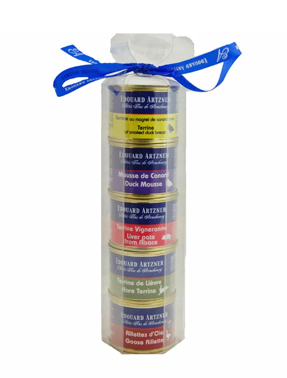 E. Artzner Tubo Pate Fins 5x65g Ro/Tl/Tv/Mcrd