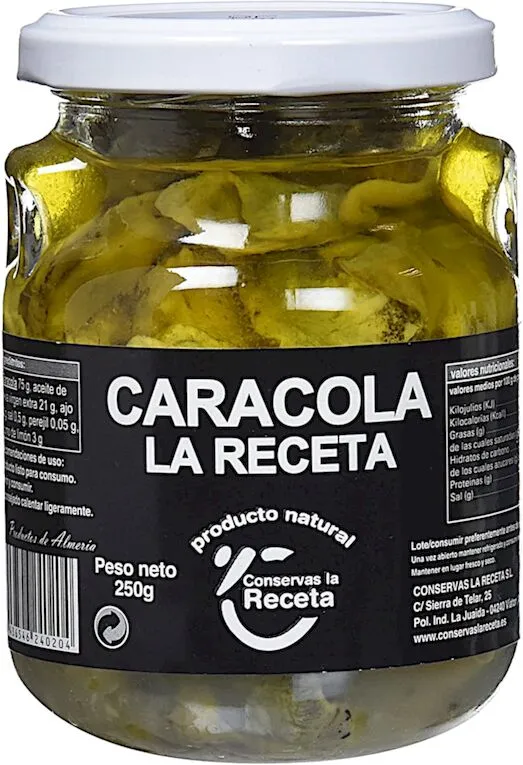 Sabores Almeriz Sea Conch with garlic in olive oil 250 g