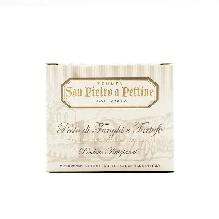 Pesto of White Mushrooms & Black Truffle 90g