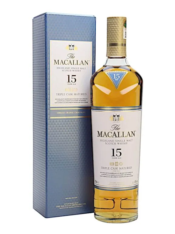 Macallan 15 YO Triple Cask 70cl