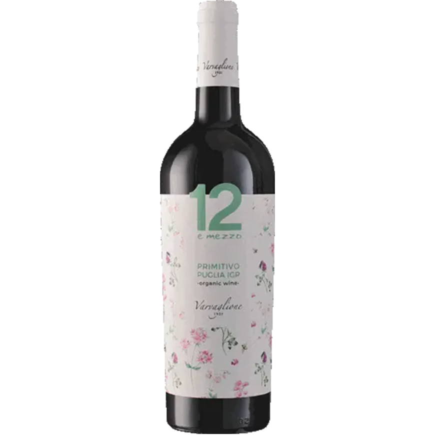 Varvaglione 12 e Mezzo Puglia Primitivo Organic 2018