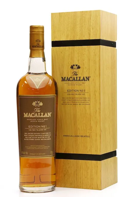 Macallan Edition 1 Wooden Box 70cl
