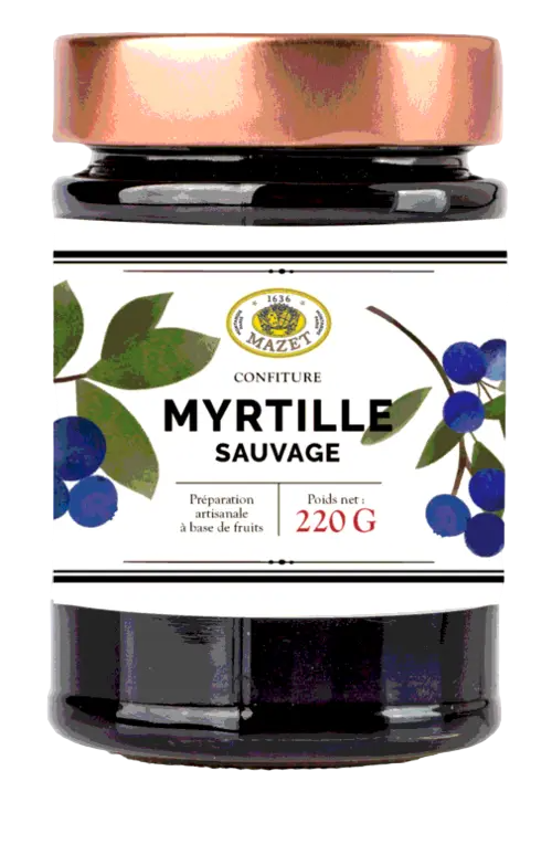 Confiture Myrtille Sauvage