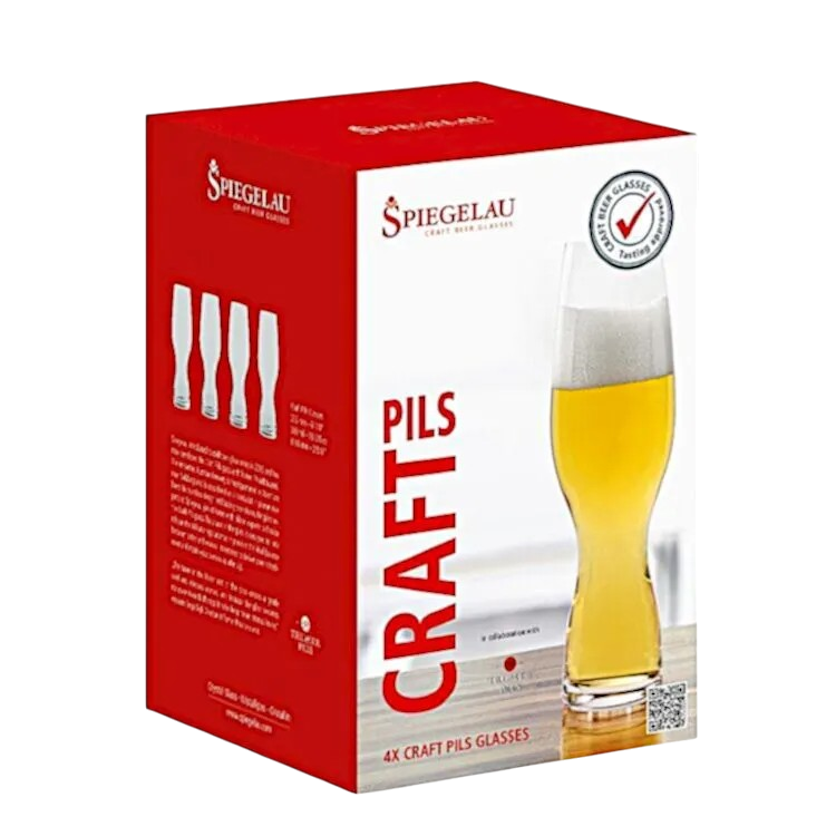 Spiegelau Craft Beer Glasses Craft Pils Glass Set of 4