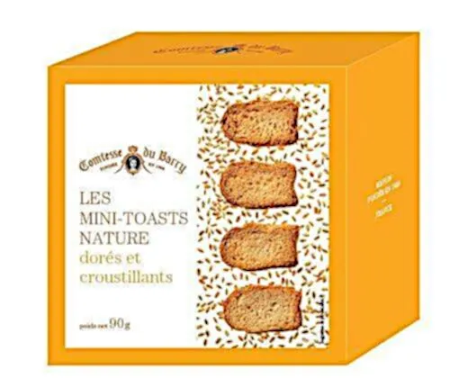 Comtesse du Barry Toast Nature 90g