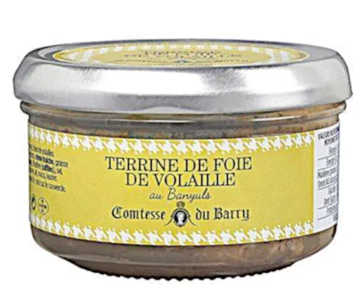 Comtesse Du Barry Terrine De Foie De Volaille Au Banyuls 140g