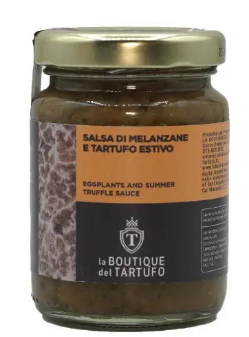 Salsa di melanzane e tartufo estivo 90 g
